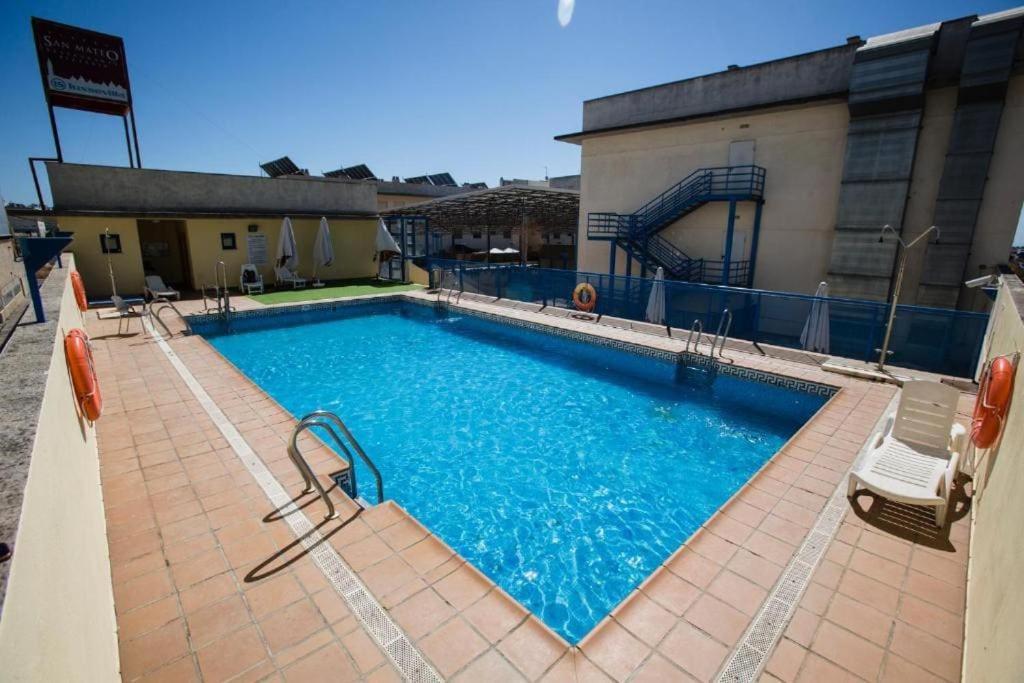 Apartamento El Mirador, Recepcion 24 H, Piscina, Wifi Y Parking Interior Bormujos Dış mekan fotoğraf